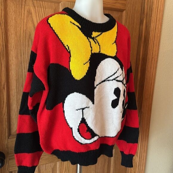 DISNEY Mickey & Co. Vintage 90's Minnie Mouse Sweater - Picture 4 of 7